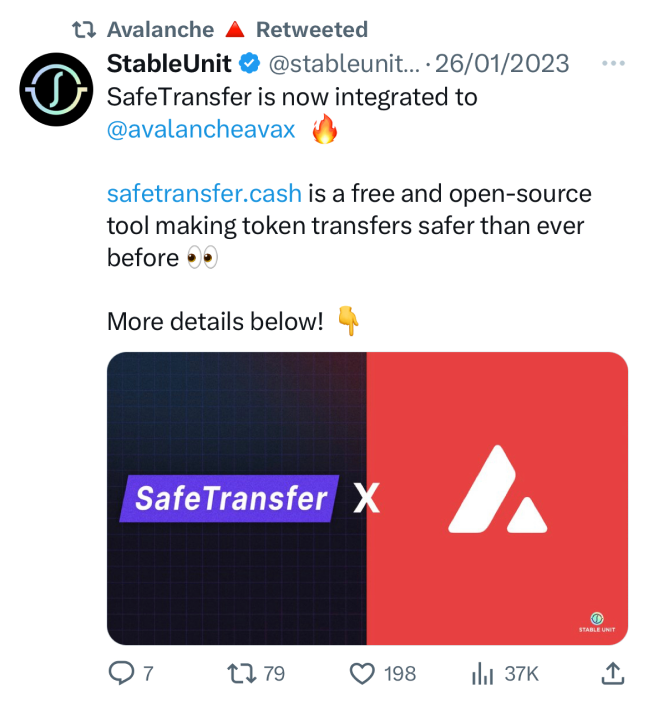 ERC20 Safe Transfer